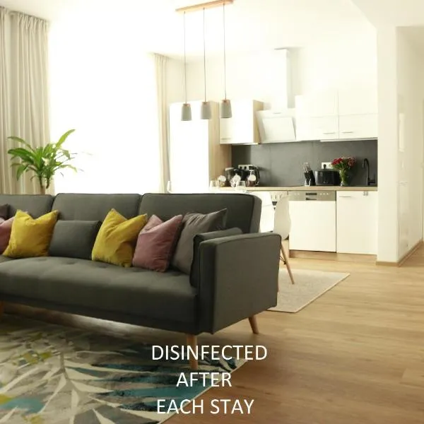 AM City Apartment 24h Self-Check-In, Free Parking, U-Bahn 350m, Netflix, hotel v Norimberku