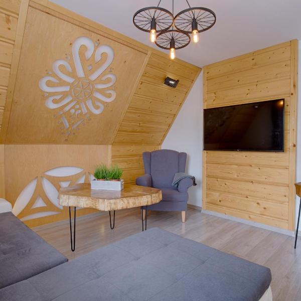 Apartament Góralska Ostoja prywatne wejście widok na Tatry, Zakopane
