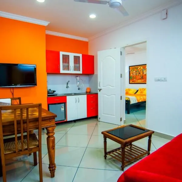 Vasudevam Premium Suites, hotel v destinaci Trivandrum