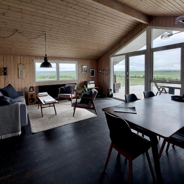 Hilltop Cabin Hekla - Golden Circle - Geysir - Mountain View