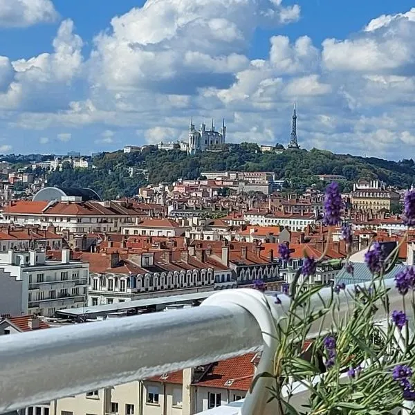 PLEIN SUD Terrasse Climatisation Garage Netflix, hotelli kohteessa Lyon