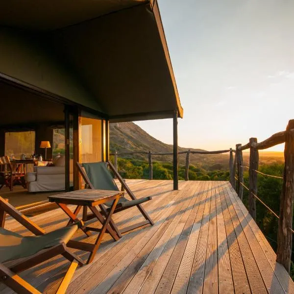 HillsNek Safari Camp – Amakhala Game Reserve, khách sạn ở Amakhala Game Reserve