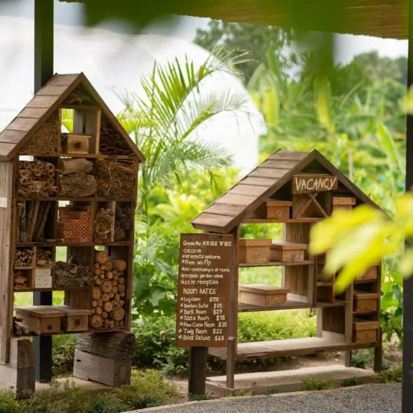 Green Me Organic Farm Khao Yai กรีนมี ออแกนิคฟาร์ม เขาใหญ่, hotel in Ban Khlong Yang