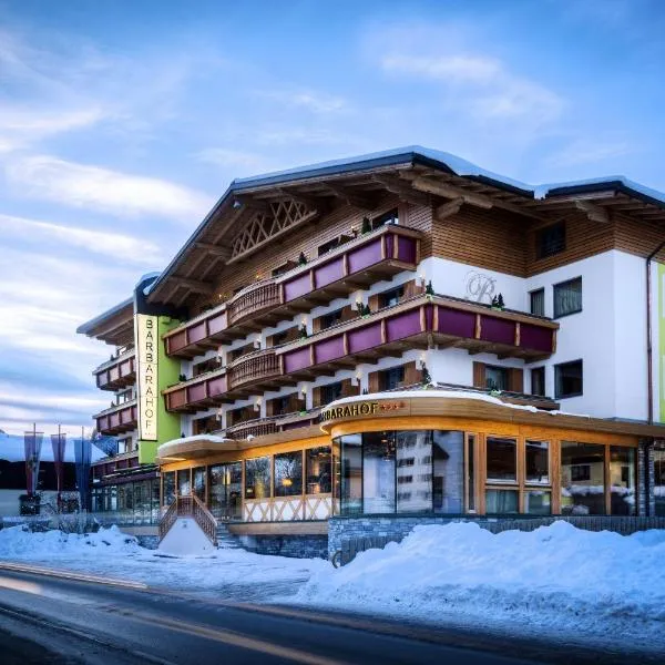 Hotel Barbarahof Saalbach, hotel v Saalbachu