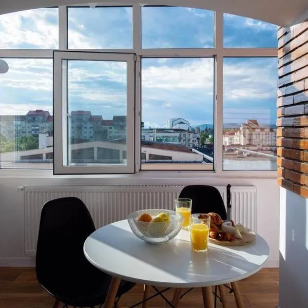 Studio with a view in city center, hotel v destinaci Târgovişte