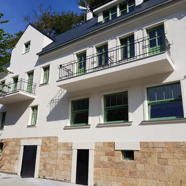 Pension Jitřenka Hřensko Bed & Breakfast, hotel v Hřensku