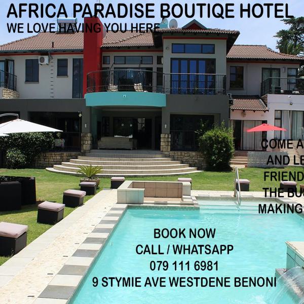 Africa Paradise - OR Tambo Airport Boutique Hotel