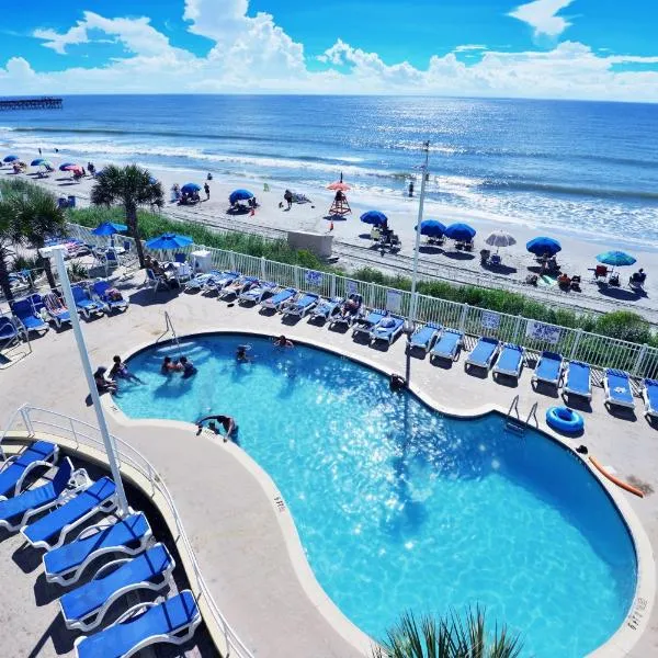 Deluxe Ocean Front Two-Bedroom Condo in Sandy Beach Resort, hotel in Myrtle Beach