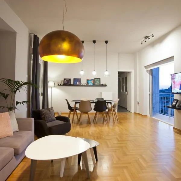Acropolis View Penthouse N，位于雅典的酒店