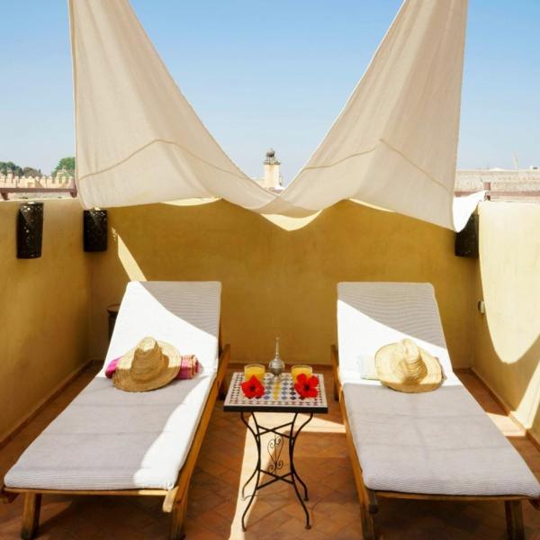 6 bedrooms villa with private pool jacuzzi and furnished terrace at Marrakech