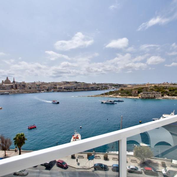 Sliema Duplex Penthouse with Sea Views & Private Terrace by ShortletsMalta