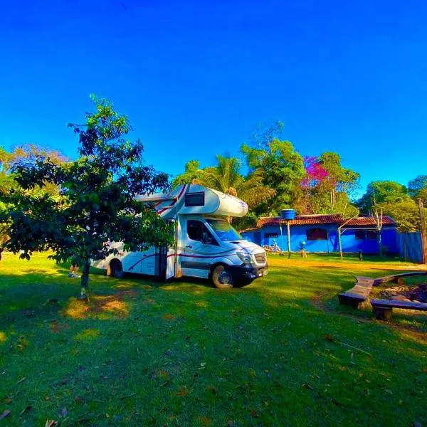 Pousada, Hostel e Camping Jardim da Mata, hotel en Chapada dos Guimarães