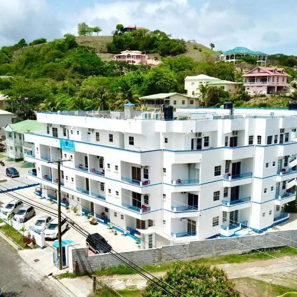 Blue Star Apartments & Hotel, khách sạn ở Lance aux Épines