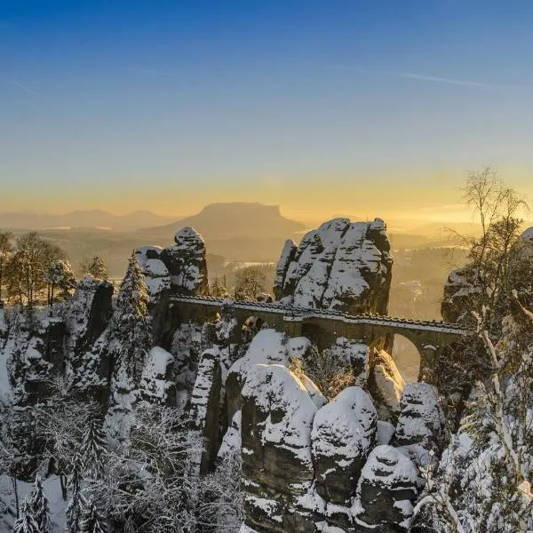Pension Am Nationalpark、シュタット・ヴェーレンのホテル