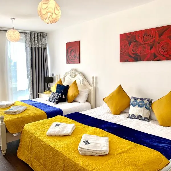 2-Bedrooms Modern Apartment next to Velodrome, Lounge, Balcony, Parking, ABBA, hotel v Londýně