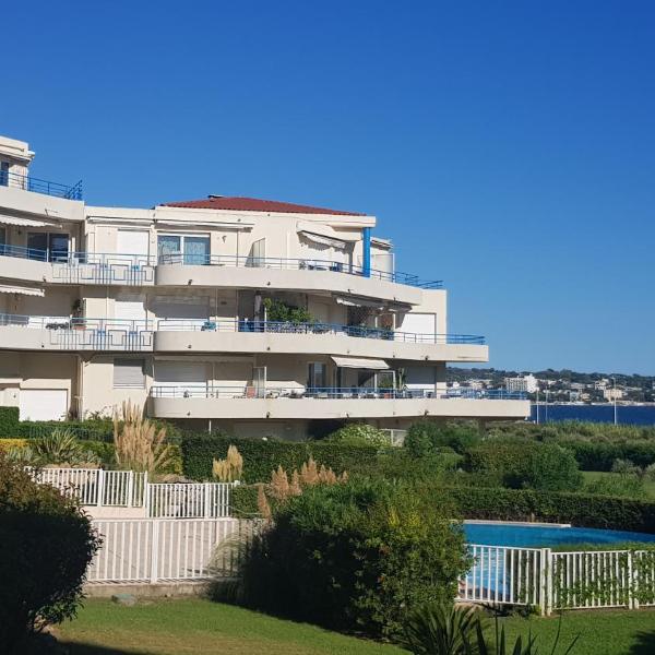 Appartement Juan-les-Pins antibes piscine et mer a 200m
