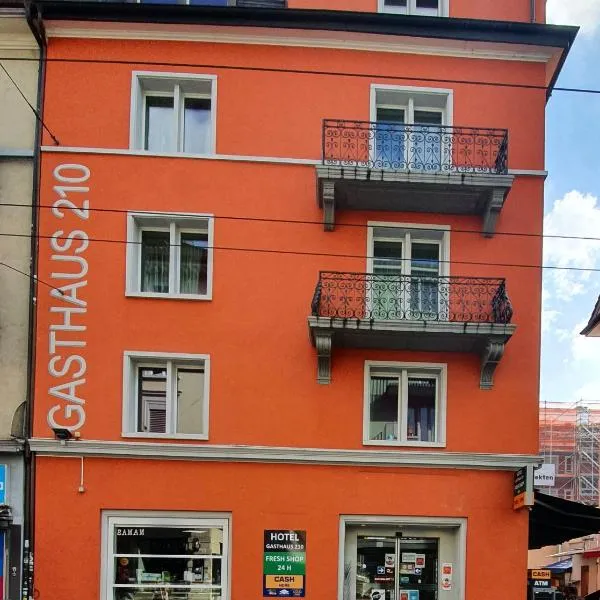 Gasthaus 210, hotell Zürichis