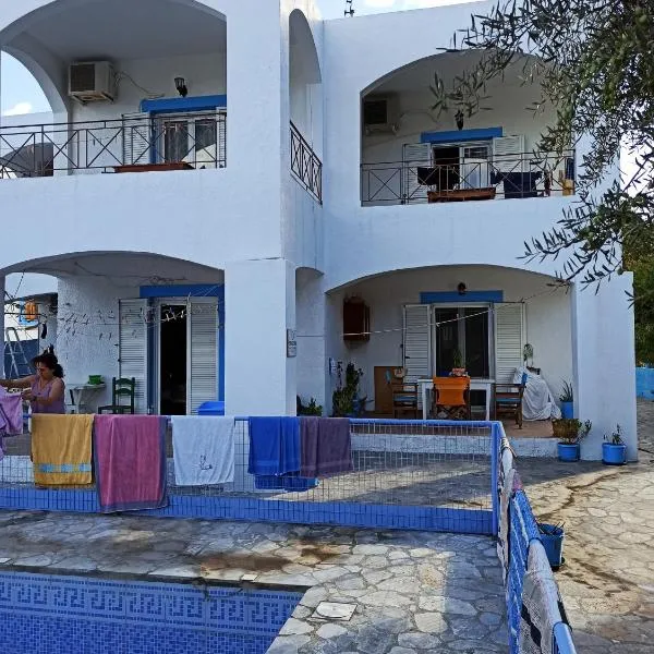 Kalymnos में, होटल Giannis Gerakios apartments by climbing house