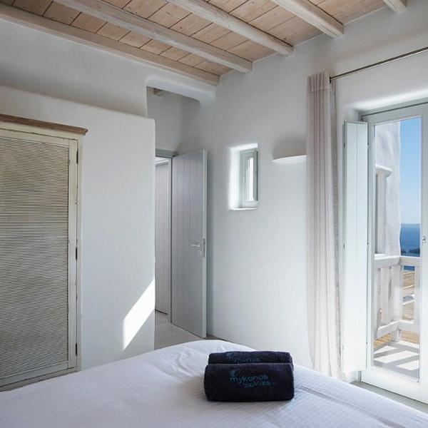 Exquisite Mykonos Villa Villa Ammos 4 Bedroom Private Pool Sea View Houlakia