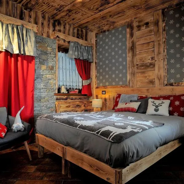 Aparthotel Foyer d'antan SUITE con caminetto hammam o vasca idromassaggio, Hotel in Brusson