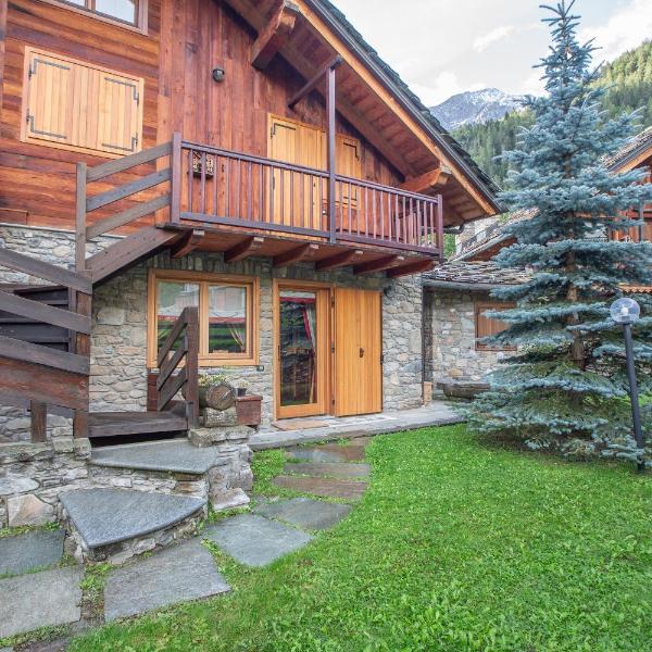 ALTIDO Big Flat for 8 with Backyard and Parking in Courmayeur