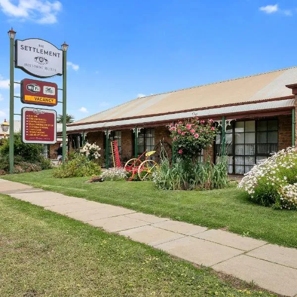 The Settlement Historic Hotel, hotel a Echuca