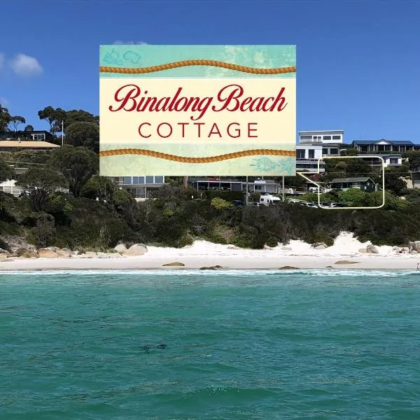 BINALONG BEACH COTTAGE Beachfront at Bay of Fires Next to Restaurant, khách sạn ở Binalong Bay