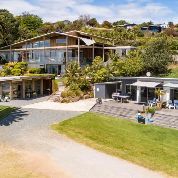 Golden Sand Beachfront, Cable Bay Stays, Cable Bay, Northland, hotell sihtkohas Coopers Beach