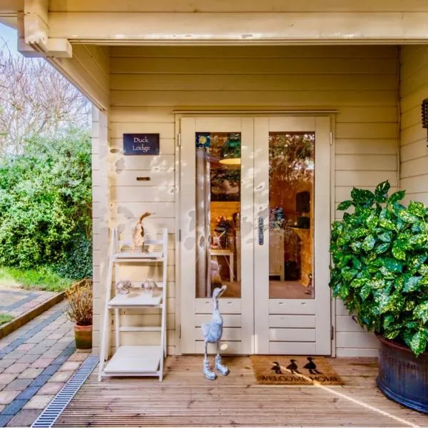 Duck Lodge B&B with Hot Tub, ξενοδοχείο σε Pyecombe