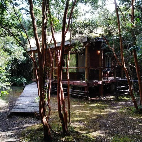 Cabaña en Río Puelo, hotell i Puelo