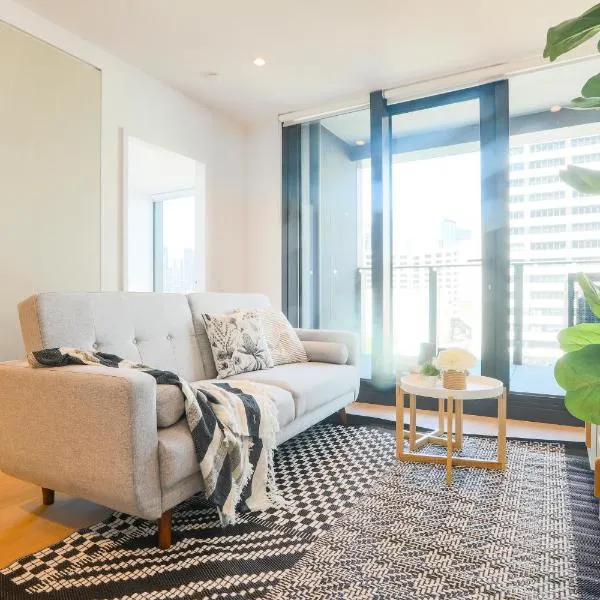 KOZYGURU DOCKLANDS MODERN COZY 1 BED ROOM UNIT MELBOURNE VDO628, hotell Melbourne'is