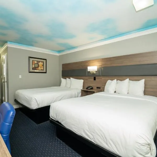 ハリウッド パームス イン ＆ ​​スイーツ（Hollywood Palms Inns & Suites）、ロサンゼルスのホテル