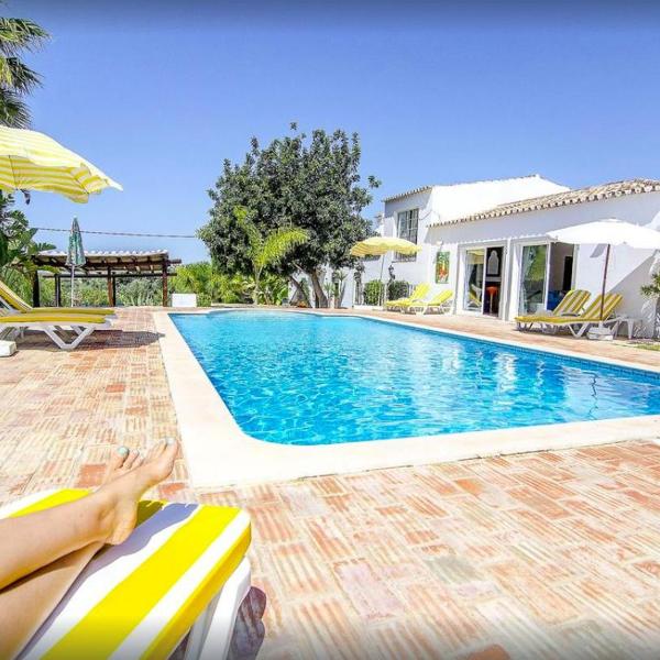 6 bedrooms villa with sea view and private pool at Loule
