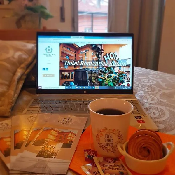 HOTEL ROMANTICA，位于里米尼的酒店