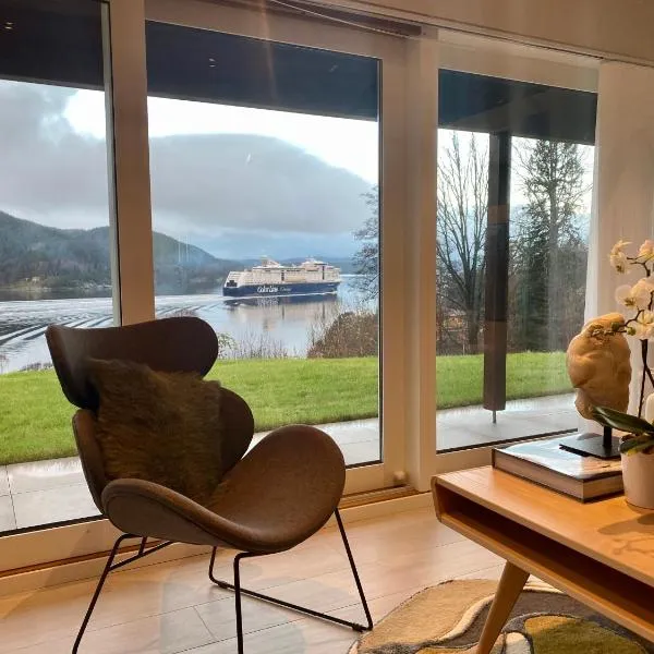 Funky cabin with a panoramic view of the Oslofjord, ξενοδοχείο σε Nordre Frogn