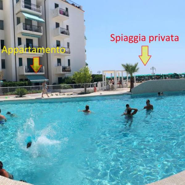 RESIDENCE EL PALMAR FRONTE MARE, FRONTE SPIAGGIA (5 metri), FRONTE PISCINA (4 metri)