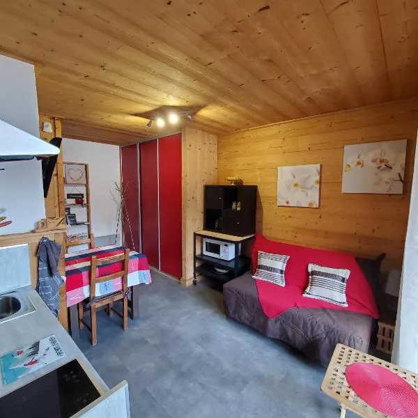 Chaleureux 2 pièces avec terrasse à Seez, ξενοδοχείο σε Séez