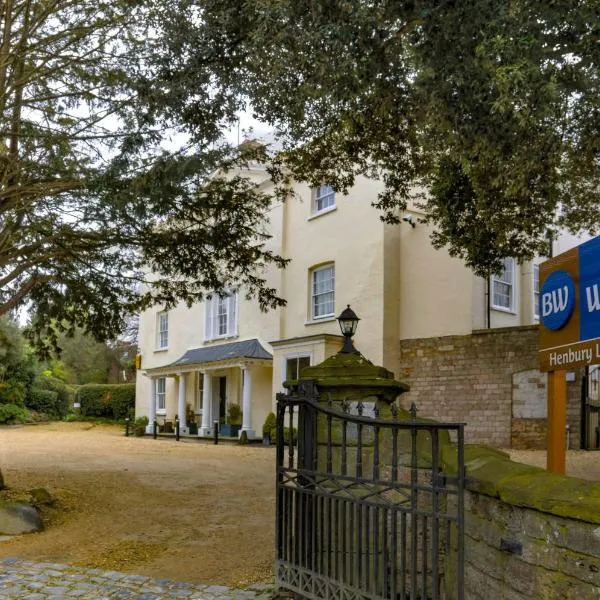 Best Western Henbury Lodge Hotel, hotel in Bristol