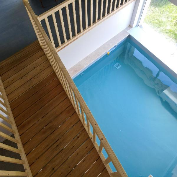 Villa de 5 chambres avec piscine interieure jardin clos et wifi a Panissieres