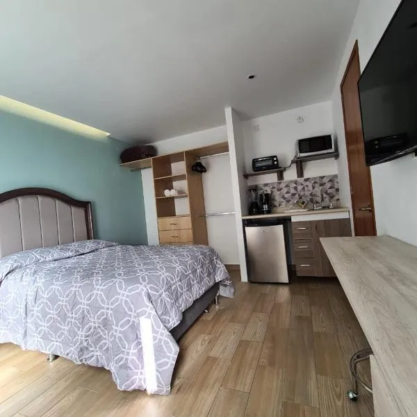 Acogedor loft privado en Coyoacán, готель у Мехіко
