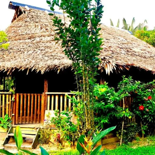 Bungalow In The Jungle -Ecolodge HUITOTO，位于莱蒂西亚的酒店