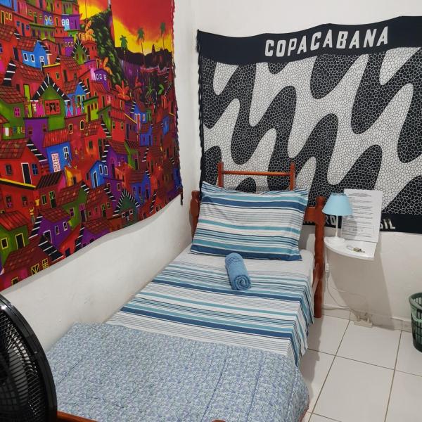 Simple single room Botafogo, Copacabana beach