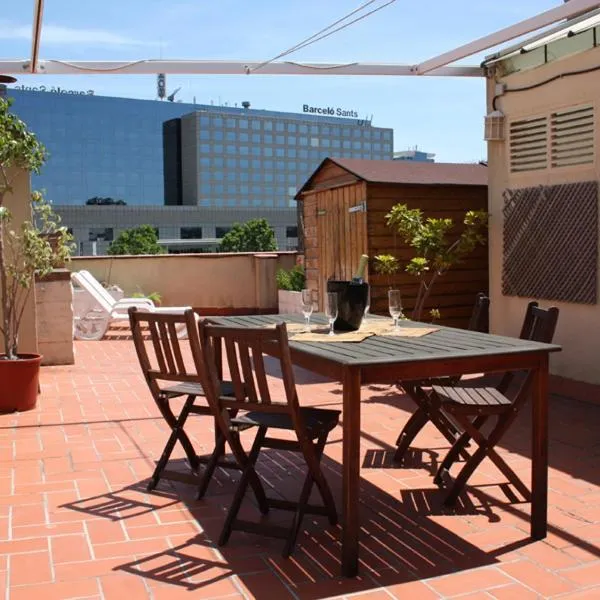 Penthouse Vallespir, hotel a Barcellona