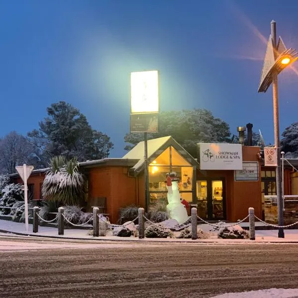 Snowman Lodge and Spa, hotel i Ohakune