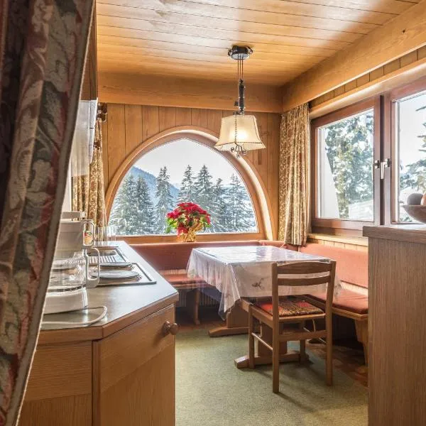 Kleine Gartenwohnung Haus Forelle, Hotel in Wolkenstein in Gröden