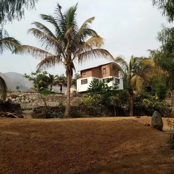 Cabañas o habitación en Fundo Huabayor, hotell Limas