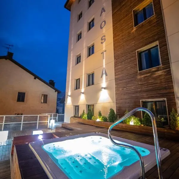 HB Aosta Hotel & Balcony SPA, hotel in Aosta