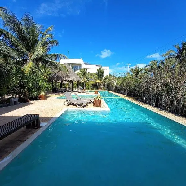 87972 Romantic condo, best retreat for a couple, 1 block from the Ocean, hotel v destinaci Progreso