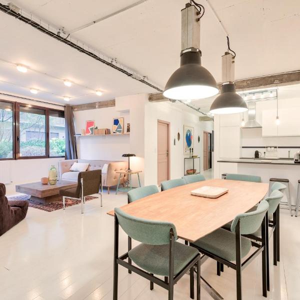 Artist and Design Loft - 10 Guests - 5 Min From Metro