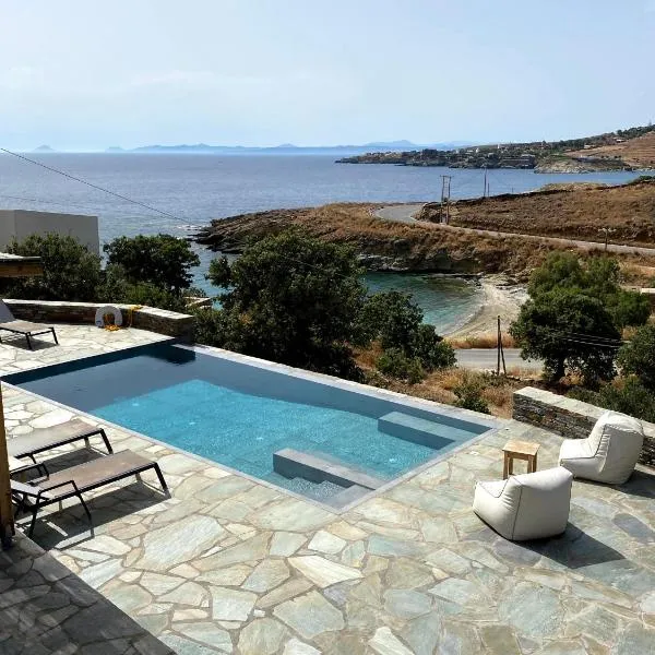 Iris villa – hotel w mieście Koundouros